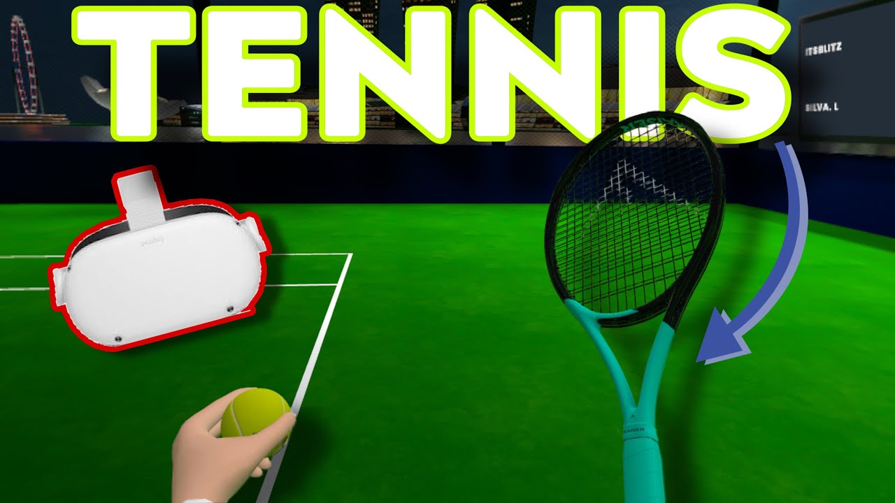 Playing Tennis in VR! - Match Point VR