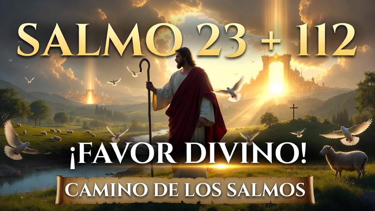 SALMO 23 + 112 — Oración PODEROSA para Provisión, Descanso y Favor Inmediato HOY 🙏✨