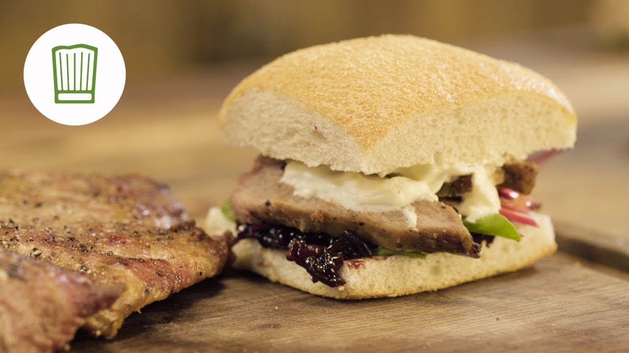 Sandwich mit Secreto vom Ibérico Schwein | Chefkoch.de