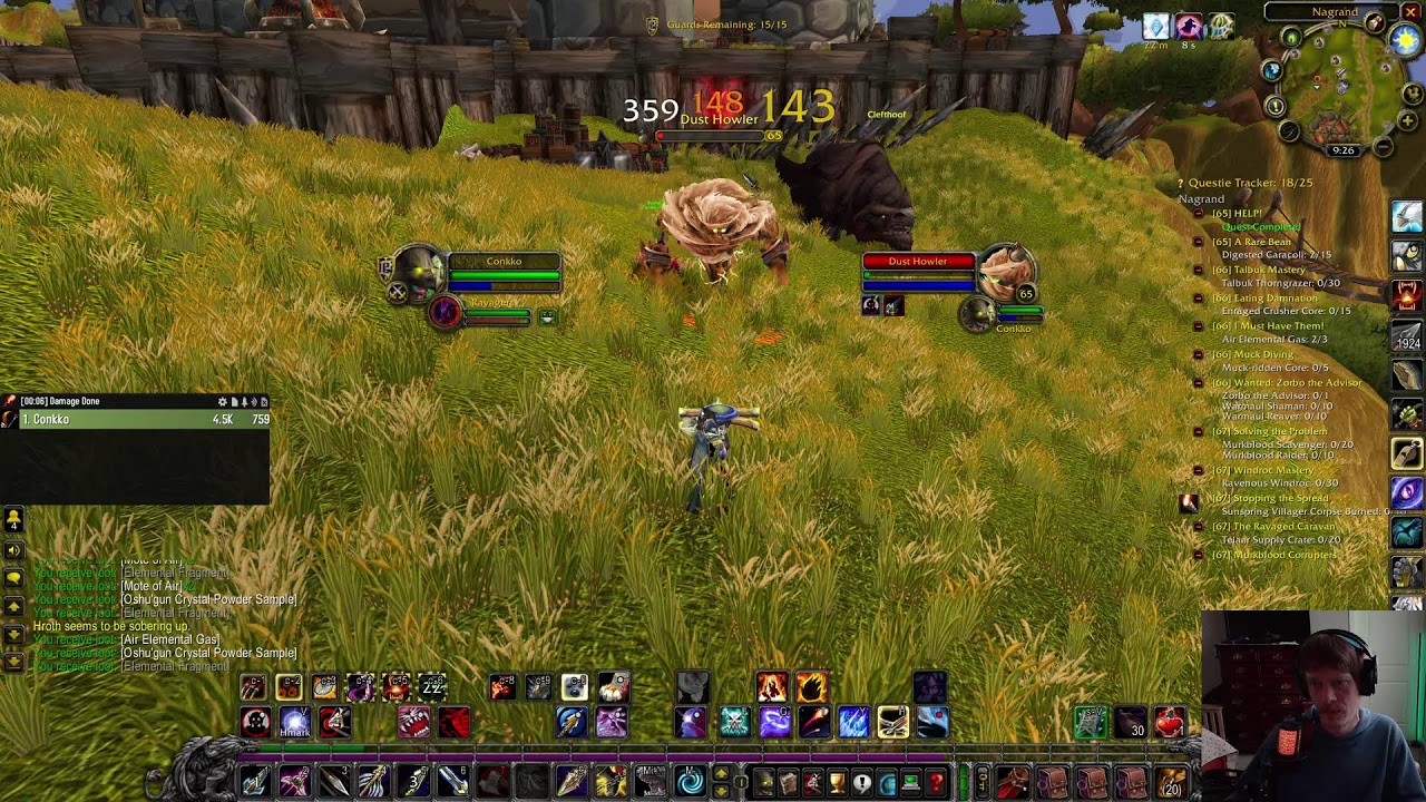 Leveling in Outlands | Rogue / Hunter PVP Server | WoW Classic Anniversary TBC
