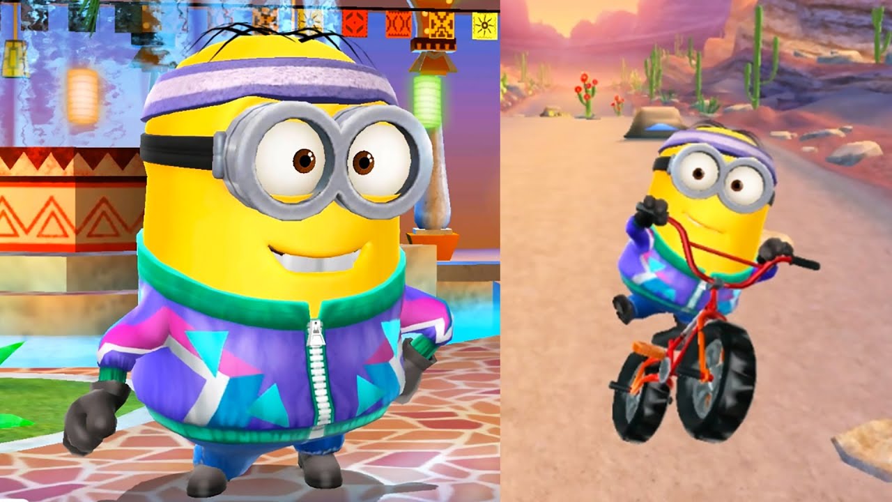 Stereo Minion And BMX Bike Prop ! Minion Rush Old Version