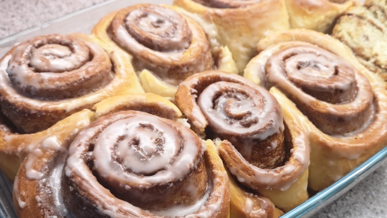 fluffigste Zimtschnecken😋 himmlisch lecker-Cinnamon Rolls yummy
