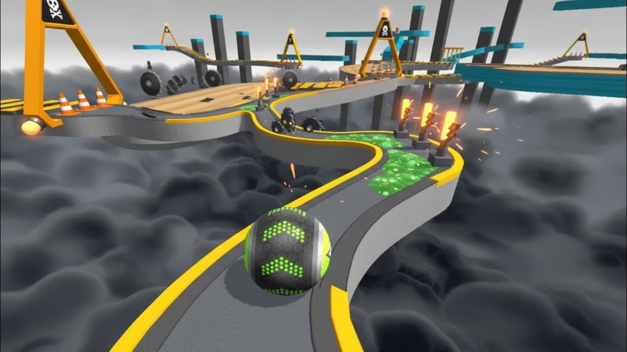 Going Balls makes it more easy to run android ios walkthrough gameplay video level 285