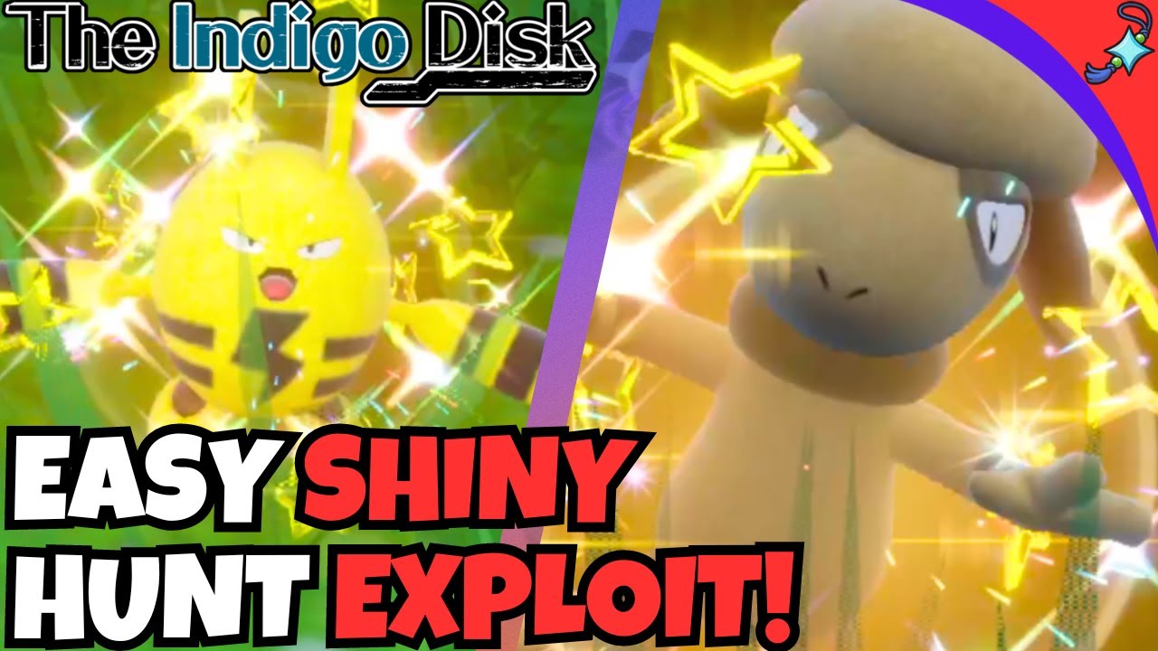 EASY Shiny Smeargle Exploit and MORE for Pokemon Indigo Disk