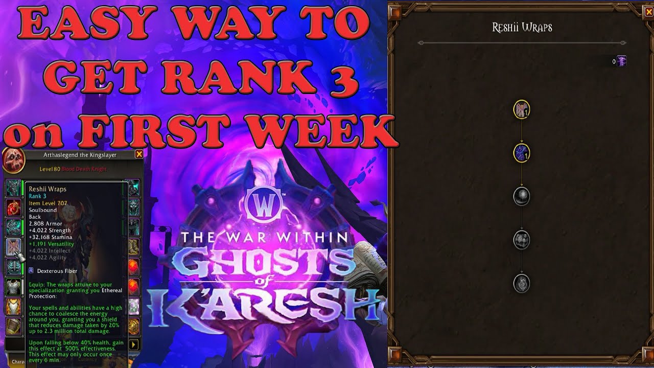 RESHI WRAPS - HOW TO GET AND HOW TO RANK 3 EASY MODE !!!