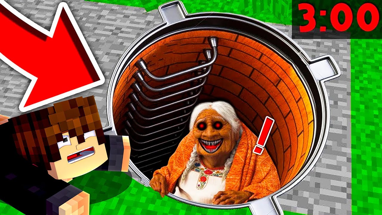 MA GRAND MERE RENTRE DANS LES EGOUTS PUANT SUR MINECRAFT !