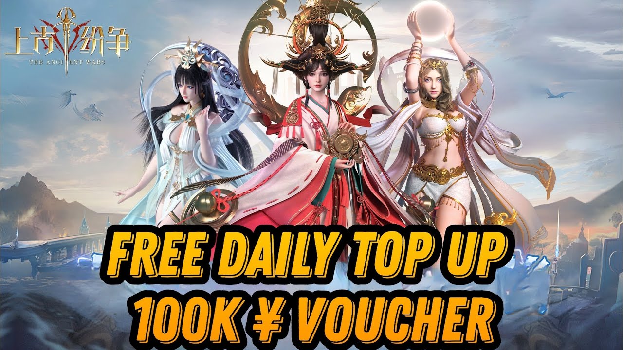 Ancient Disputes - Free Daily Top Up 100K &yen; Voucher + SSS Hero & Discount 99% / X7 Game