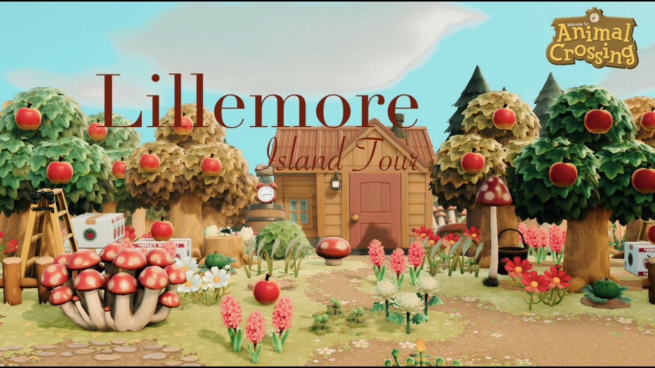 Enchanted Mush Forest | Lillemore Island Tour | Animal Crossing Island Tour
