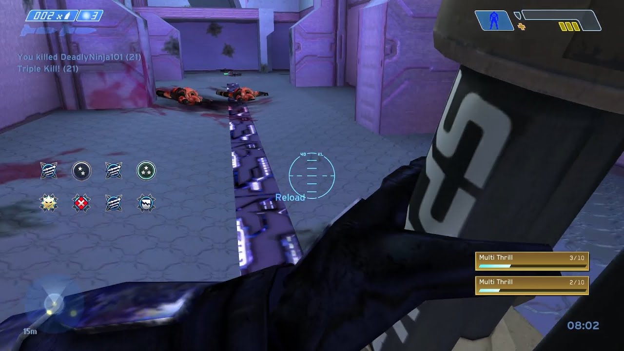 Halo: Combat Evolved Multiplayer Gameplay - Action Sack is Crazy
