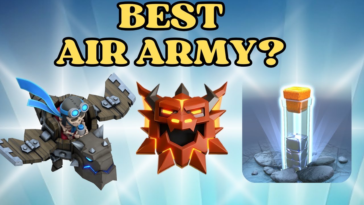 INSANE AIR SPAM?! Ranked Legend League Gameplay in Clash of Clans