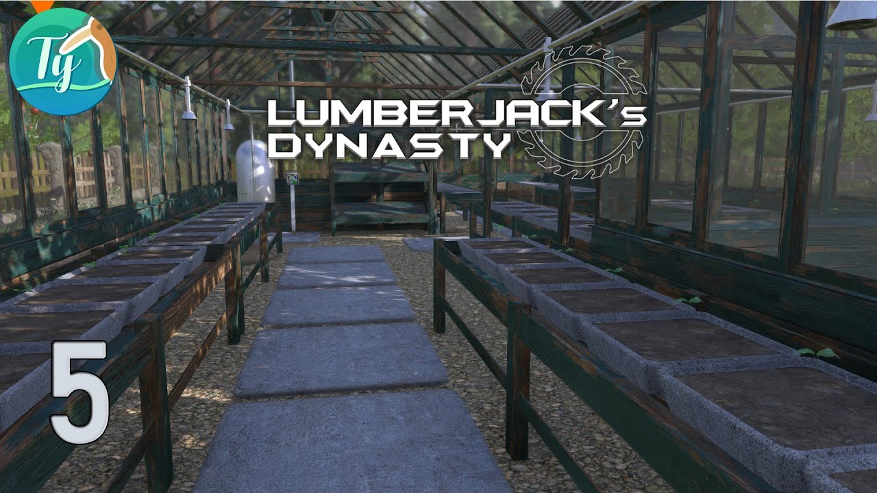 Lumberjack's Dynasty: On bûcheronne enfin et on fait des semis, je suis aux anges ! #5