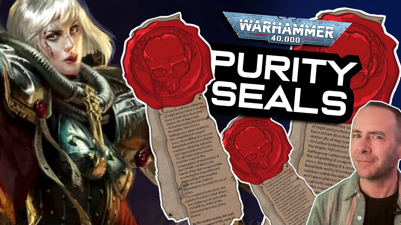 What are PURITY SEALS? | Warhammer 40,000 LORE