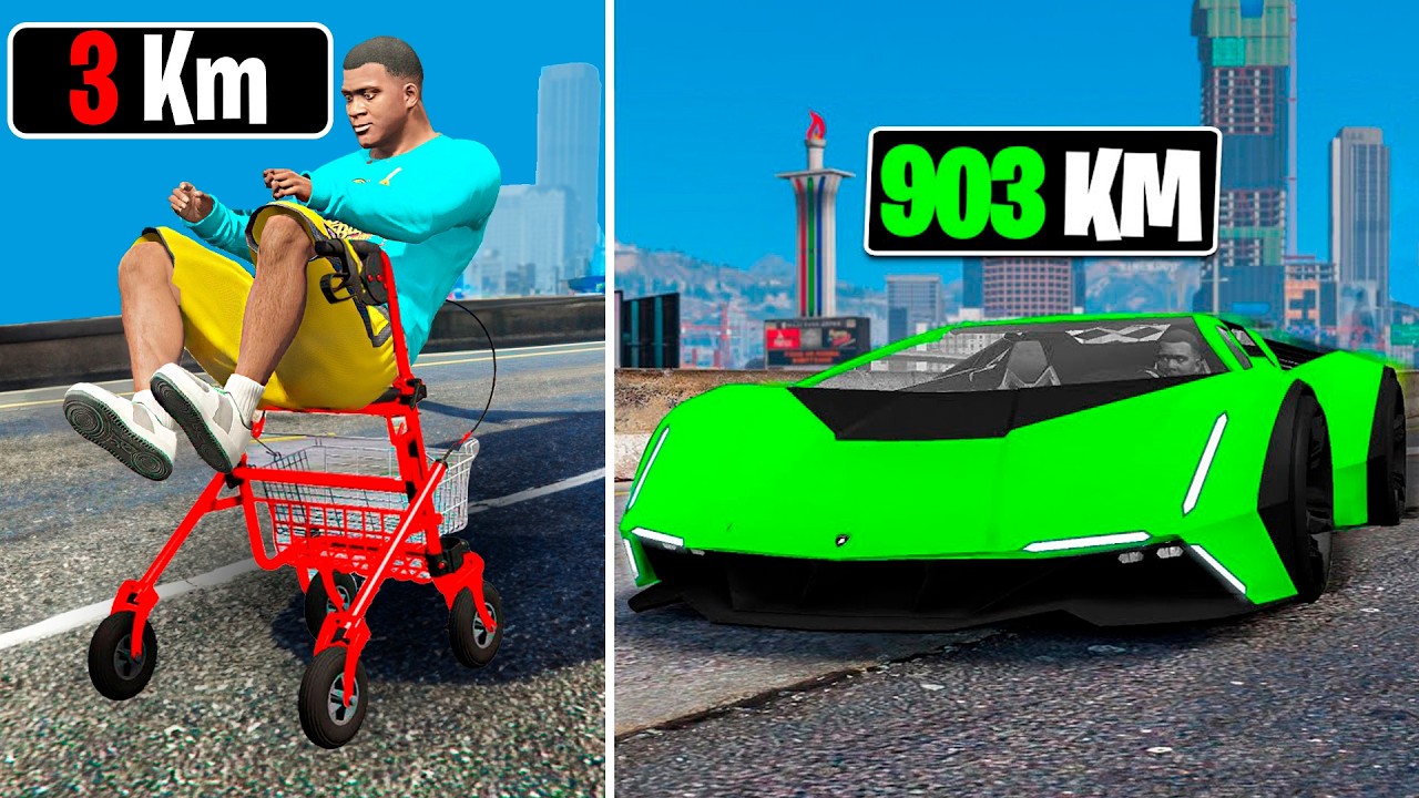 Cada VEZ que CHOCO mi AUTO CAMBIA en GTA 5