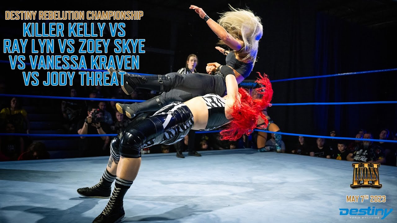 WOMENS WRESTLING | Vanessa Kraven vs Killer Kelly vs Ray Lyn vs Zoey Skye vs Jody Threat