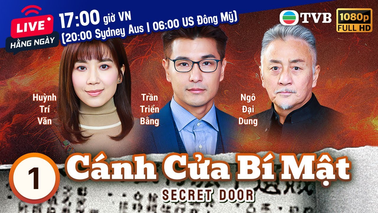 Phim TVB Cánh Cửa Bí Mật (Secret Door) 1/25 | Trần Triển Bằng, Thang Lạc Văn | 2023