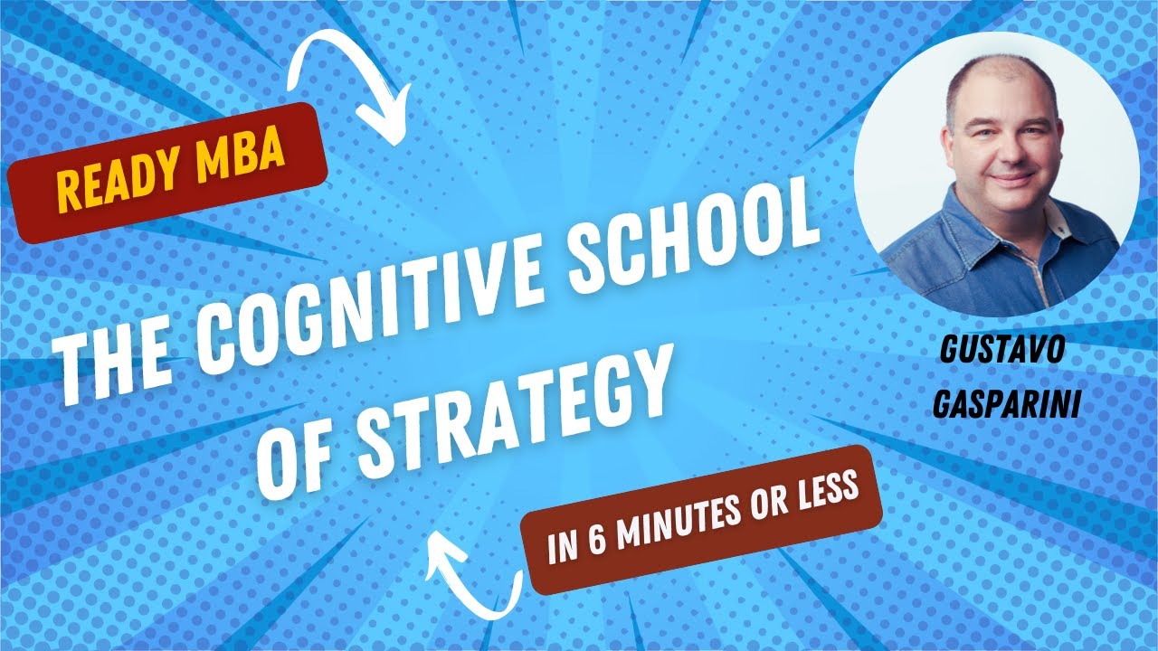 Strategy Management - The Cognitive School of Strategy Video #24
