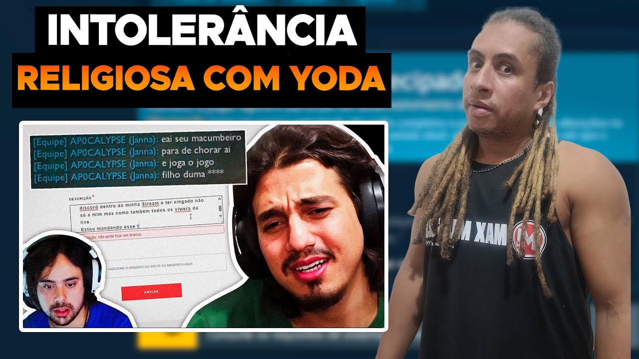 ZEUS REACT: INTOLERÂNCIA RELIGIOSA COM YODA