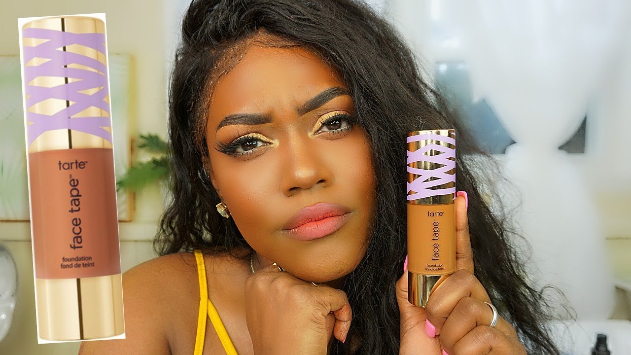 NEW Tarte Face Tape Foundation Review | Dark Skin