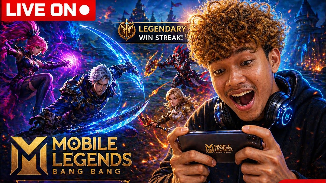 LIVE⭕️ MOBILE LEGENDS 🔥 សួស្ដី​ប្រិយមិត្ត​😘