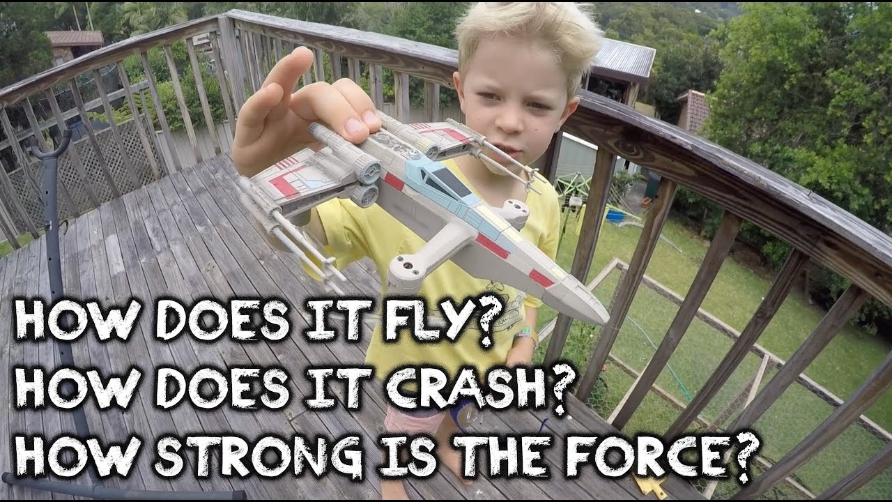 Propel Tie Fighter & X-wing - Hands-on Flight (Crash) Test