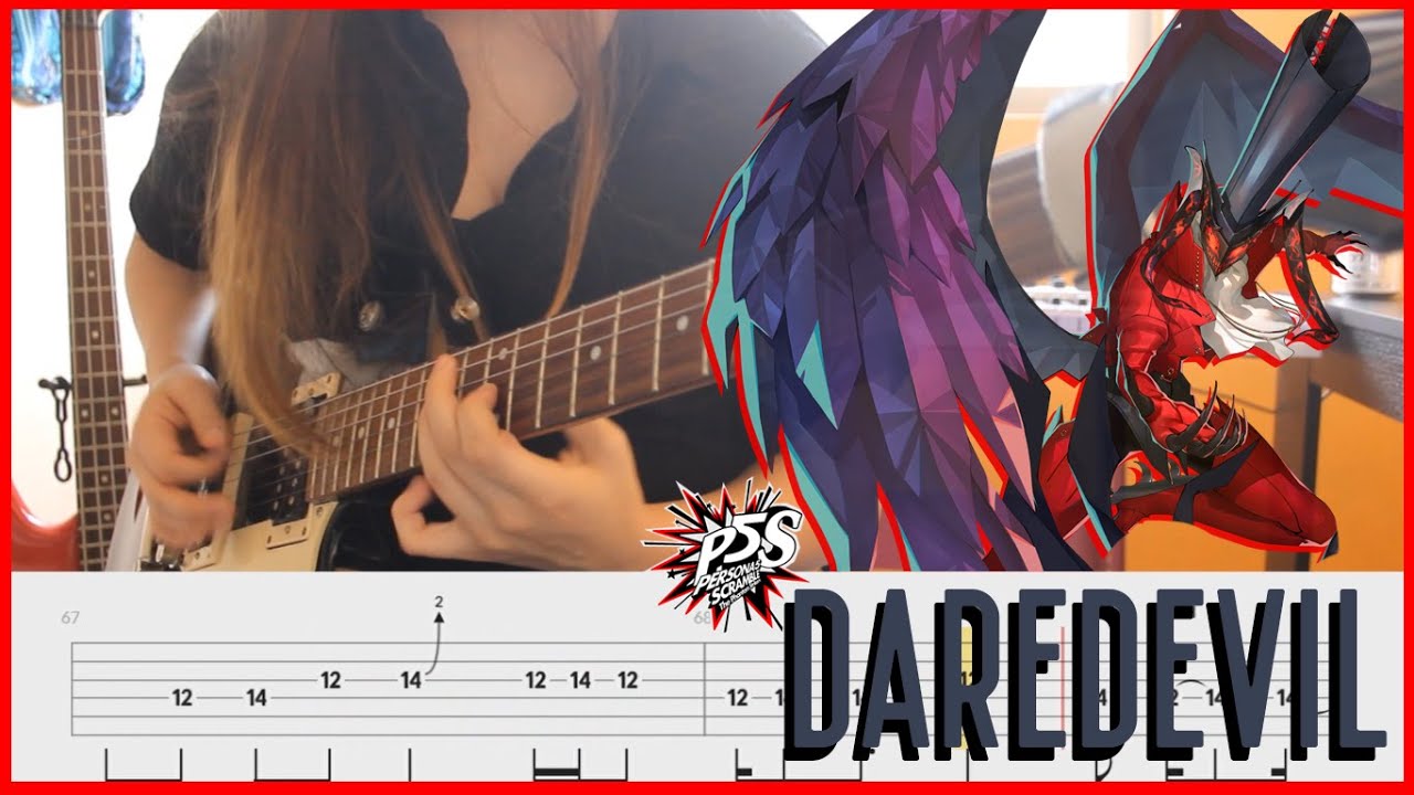 Daredevil - Persona 5 Strikers - Guitar Cover with TABS