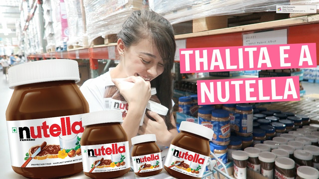 THALITA E O ATAQUE DA NUTELLA