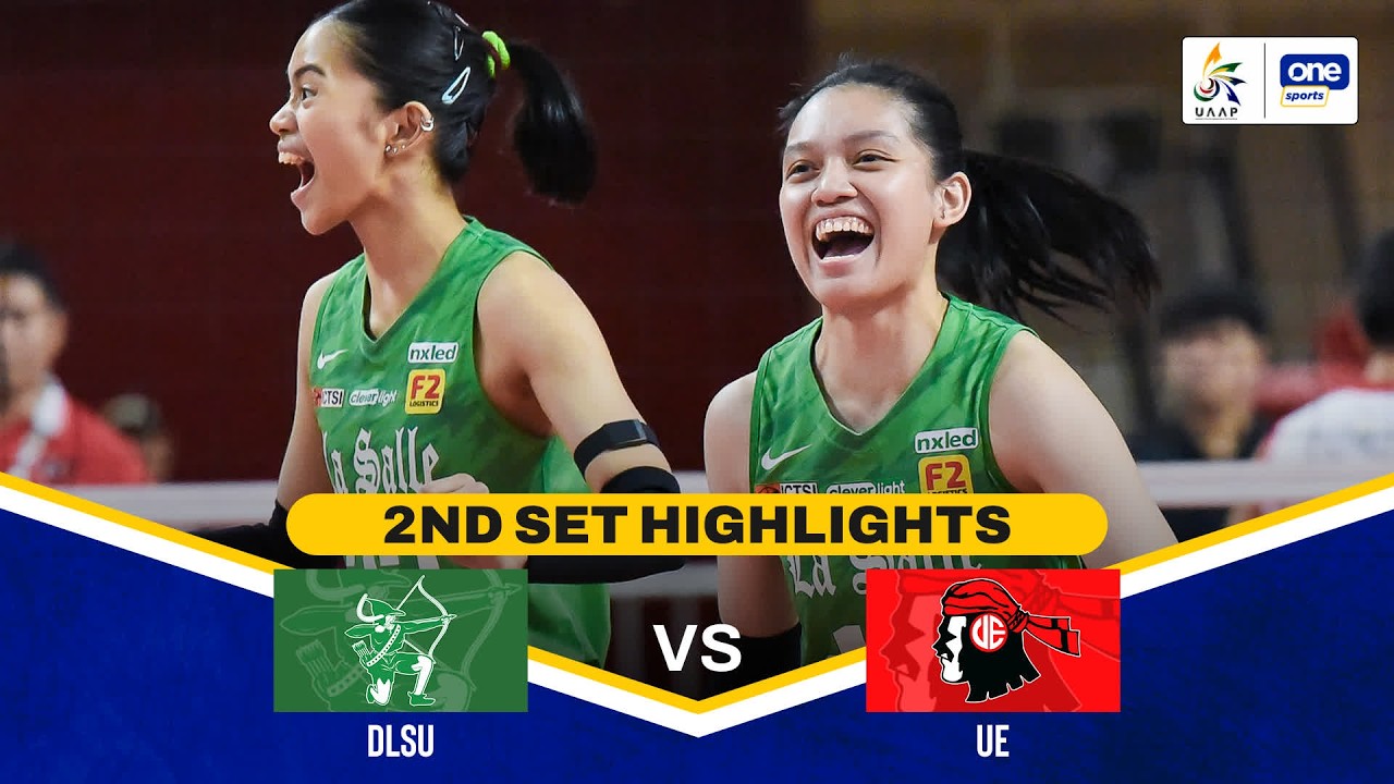 UE vs DLSU | SET 2 HIGHLIGHTS | UAAP SEASON 88 WOMEN&rsquo;S VOLLEYBALL | APR 15, 2026