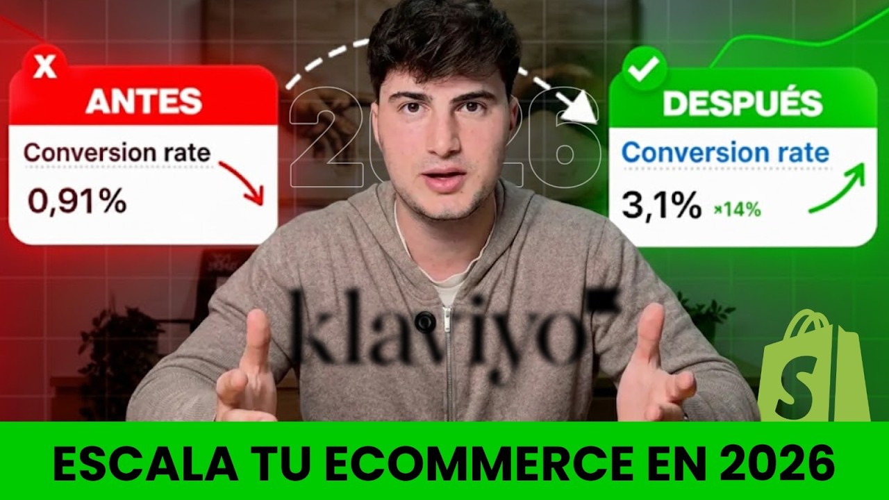 La Mejor Herramienta para Escalar tu Ecommerce en 2026 | Aumenta tu Conversión con Klaviyo y Shopify