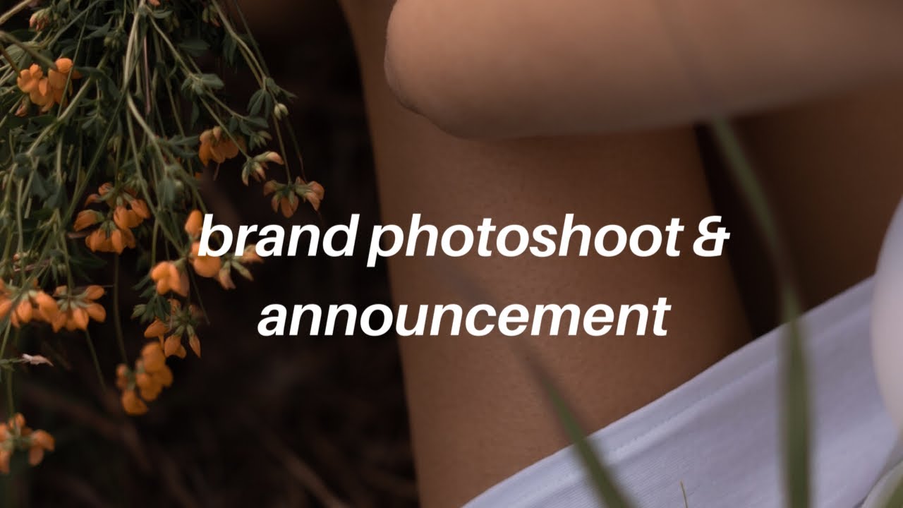 Starting A Business Ep. 2 | Brand Photoshoot + Announcement!