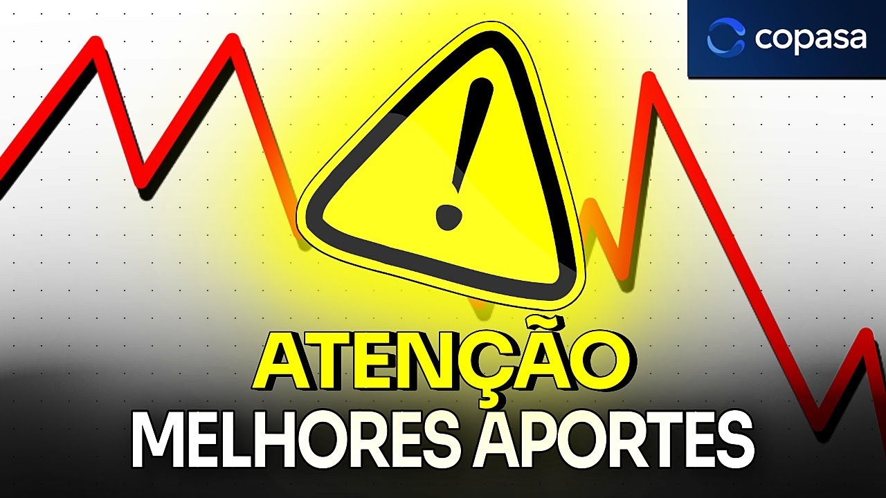 Copasa (CSMG3): Oportunidade de Ouro no Saneamento? Quando o Desconto Aparece