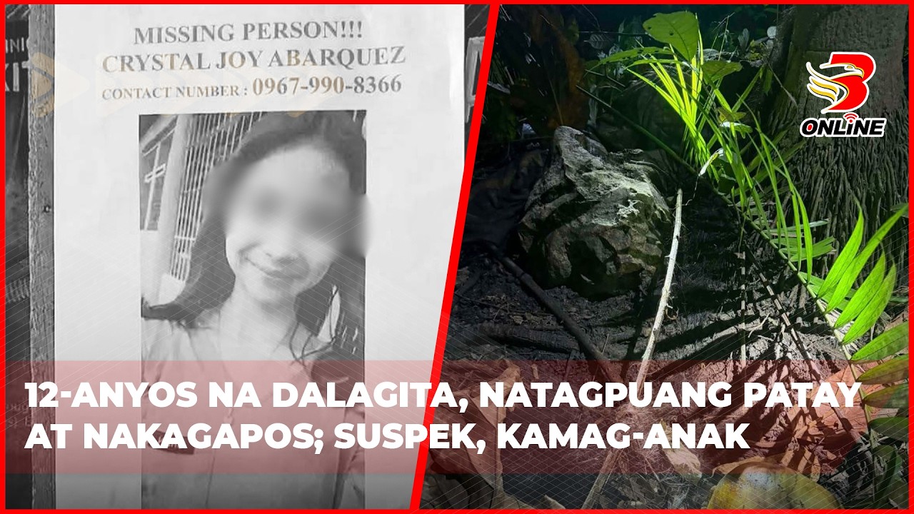 12 anyos na dalagita, natagpuang patay at nakagapos; suspek, kamag anak