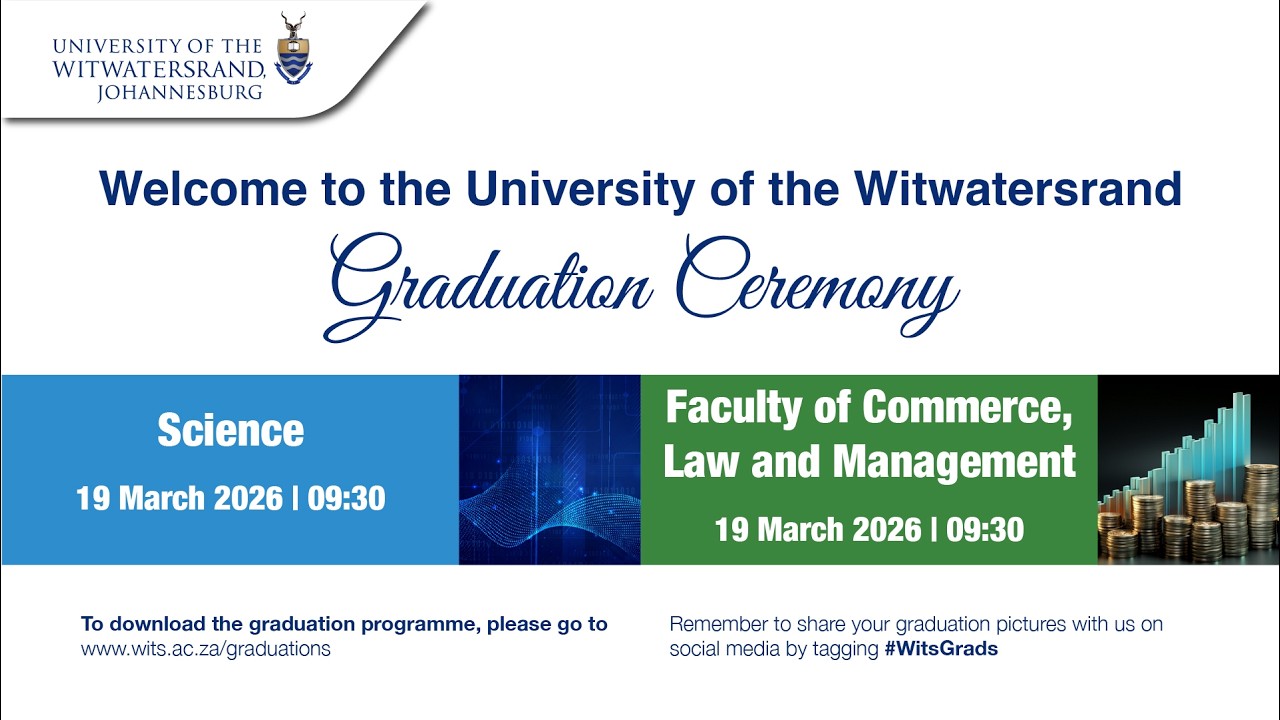 Graduation Ceremony 4 - Faculty of Science, Commerce, Law & Management