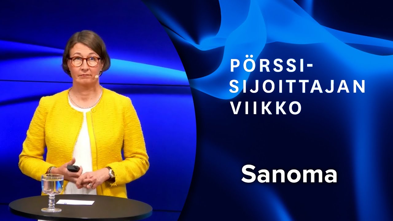 Sanoma sijoituskohteena | Pörssisijoittajan viikko 14.9.2023