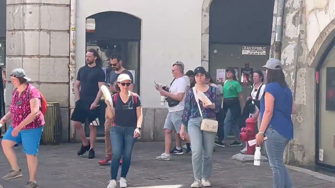 FRANCE VISITING THE CITY OF CHAMBERY, ISERE, FRANCE