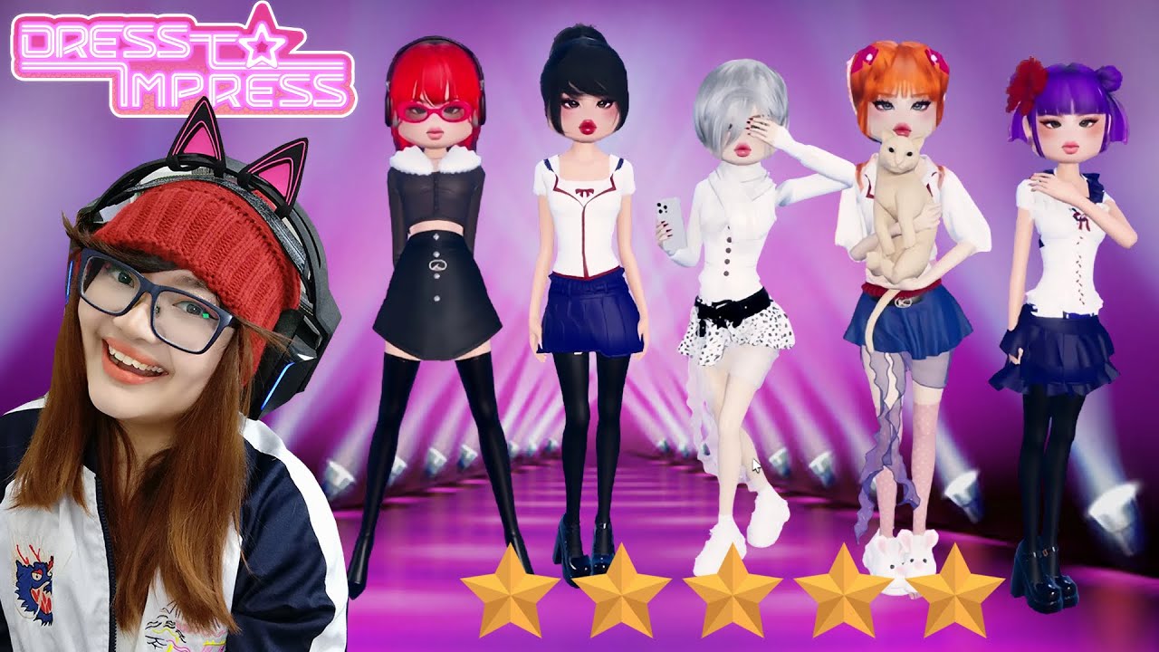 YANDERE SIMULATOR TAPI FASHION SHOW~ Mabar bareng Windians | Dress to Impress