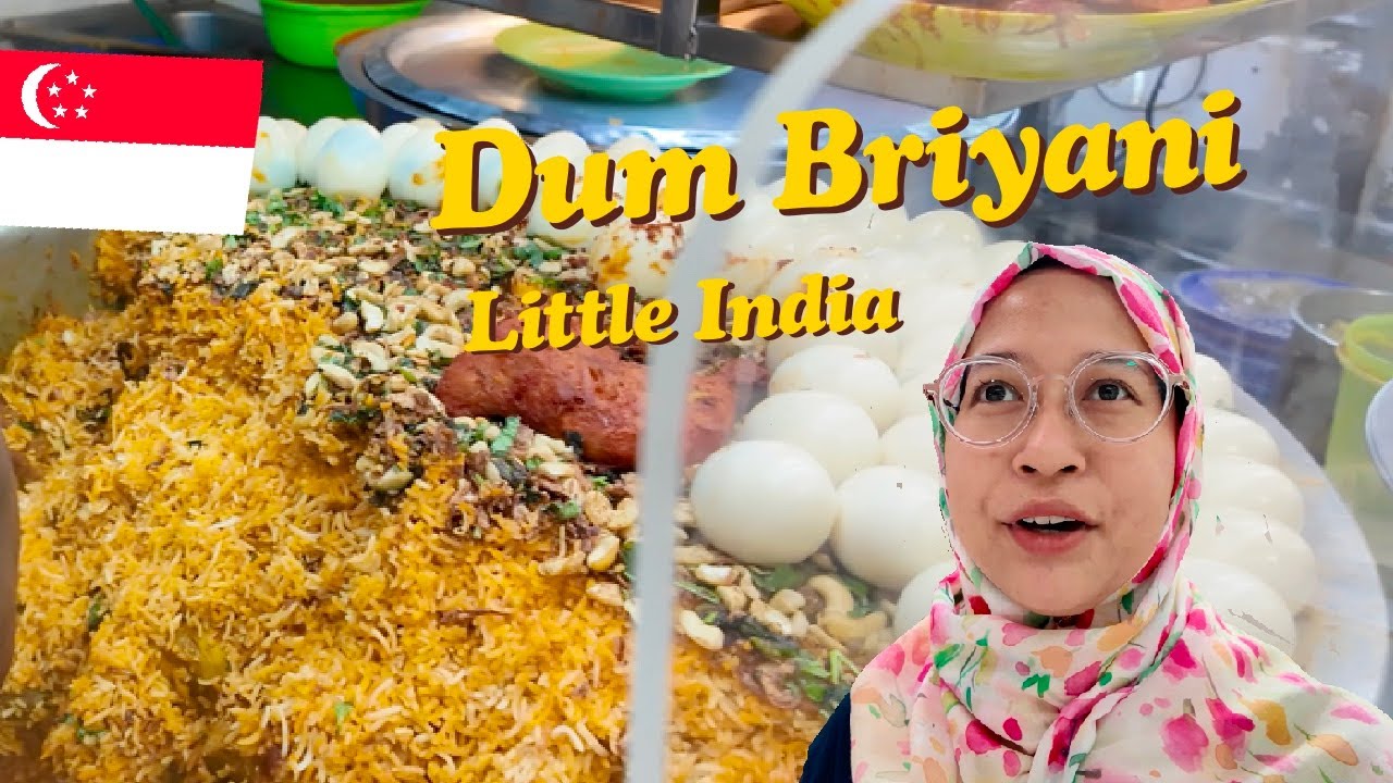 25kg of Rice, 20kg of Meat Every Morning - DUM BRIYANI at Tekka Centre | Singapore Eats Ep7