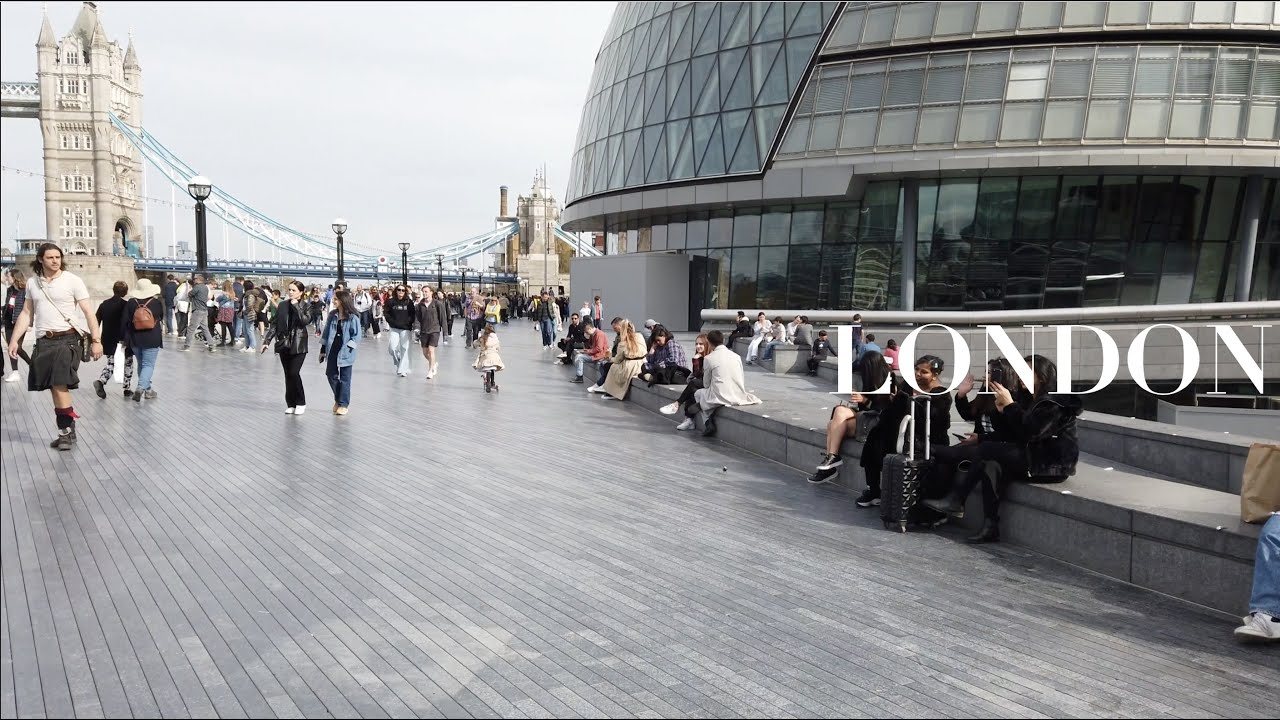 London Easter Monday Walk [4K HDR]