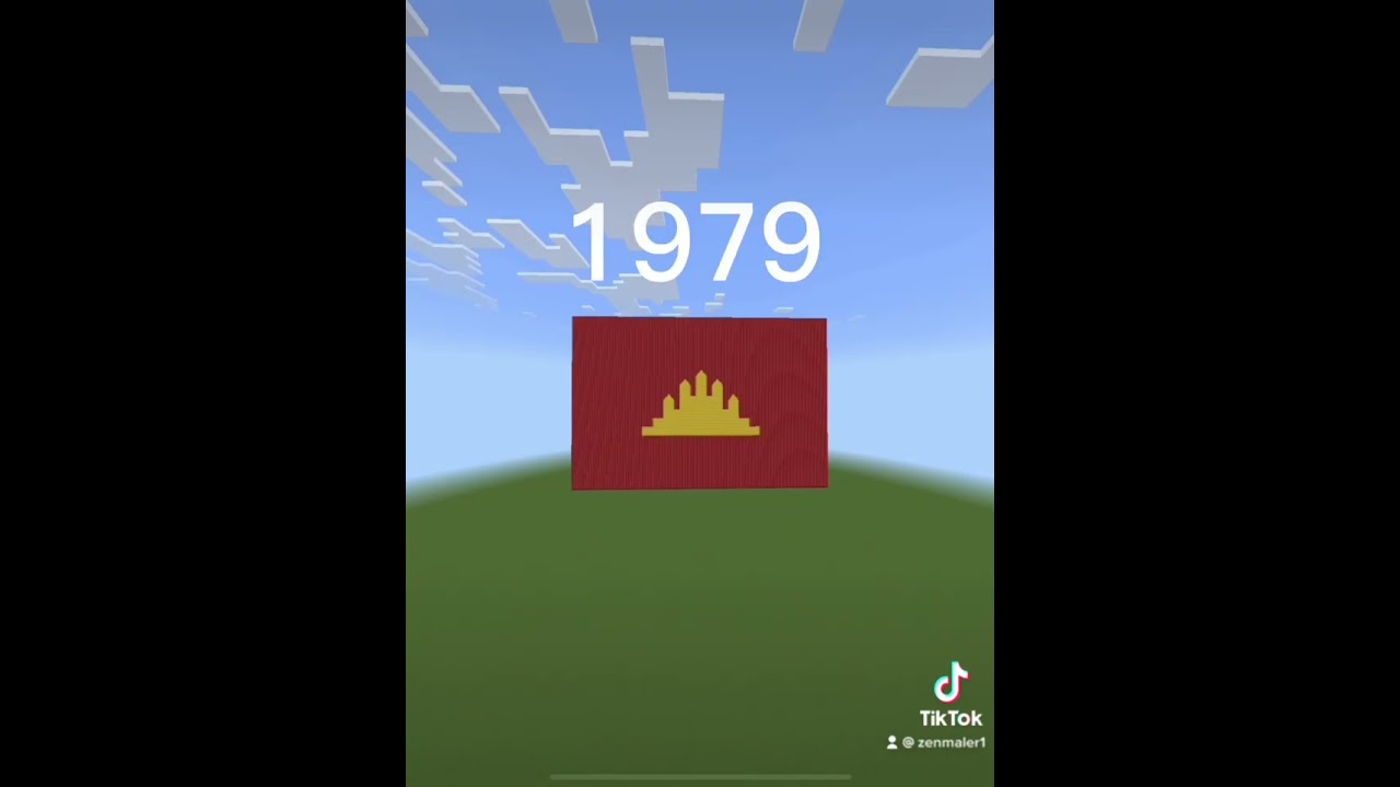 Timeline of cambodia flag #minecraft #minecraftmeme #recommended #shorts