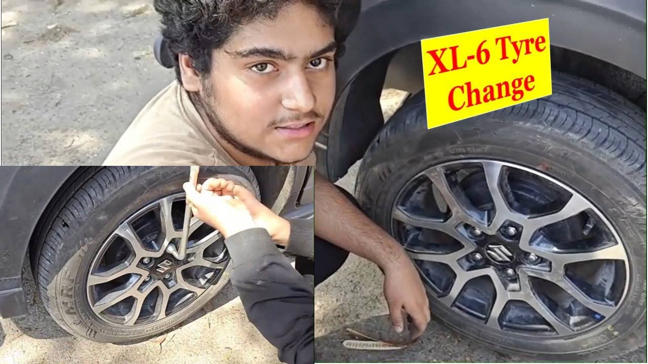 XL 6 Tyre Change (How to ?)@car-knack
