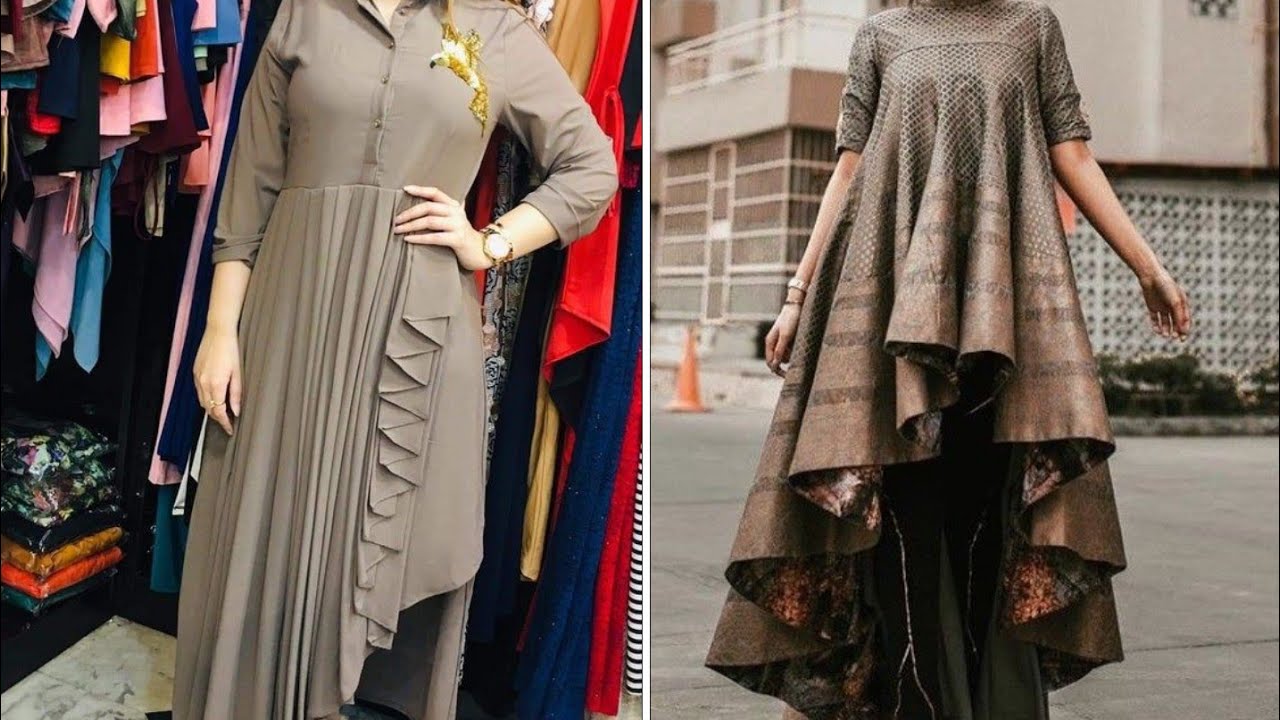 Most popular Unique 👌 (Kurtis) Ethnic Style Pakistani Branded Dresses