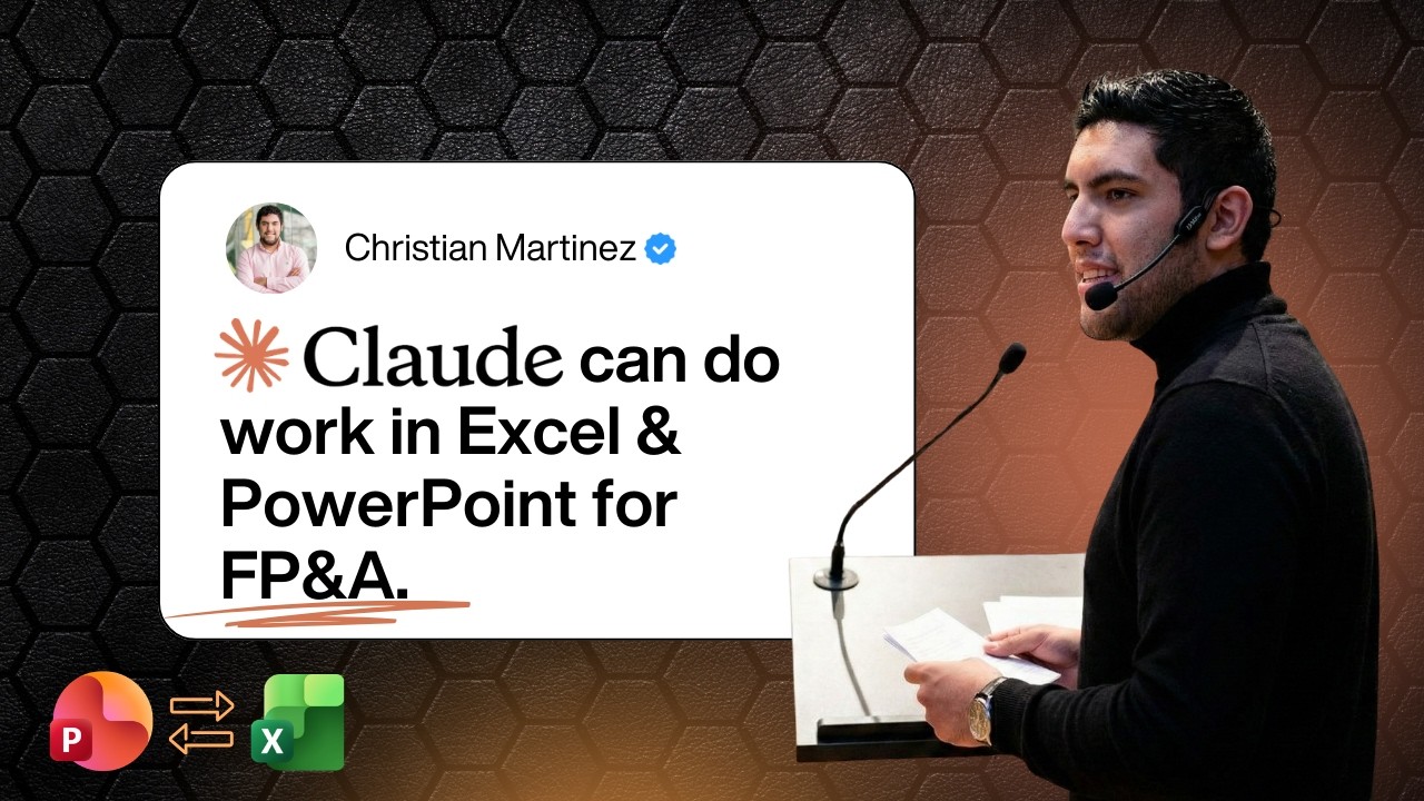 Как использовать Claude в Excel и PowerPoint для финансового анализа и планирования финансовых оп...