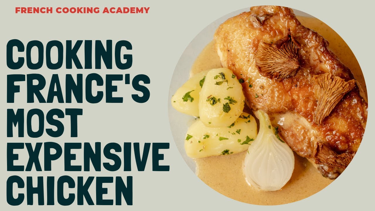 Cooking and tasting the most expensive chicken in France (Bresse poulard)