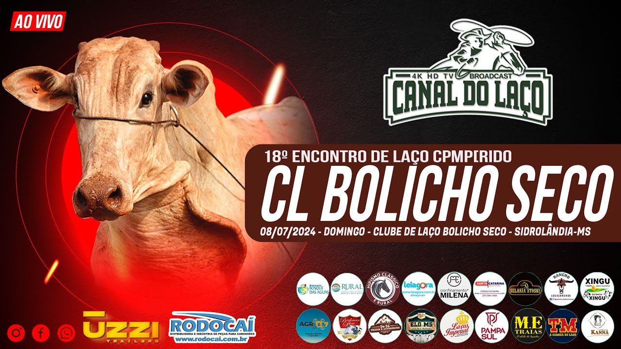 16º Encontro de Laço Comprido Clube de Laço Bolicho Seco - Sidrolândia-MS