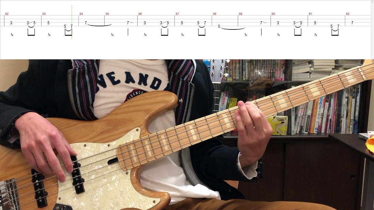 失蹤人口 | 甜約翰 Sweet John | Bass Cover with TAB | K_Music