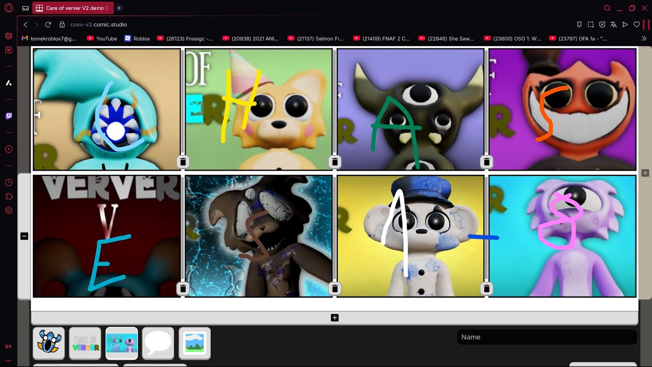 CARE OF VERVER But only chases 1-8