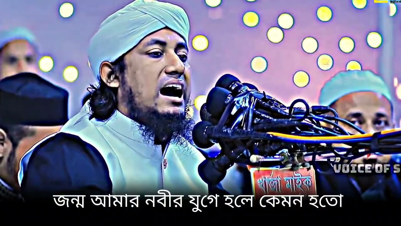জন্ম আমার নবীর যুগে হলে কেমন হতো। তাহেরী হুজুরের তিনটি গজল। বিশ্ব ভাইর।মুফতি গিয়াস উদ্দিন আত তাহেরী