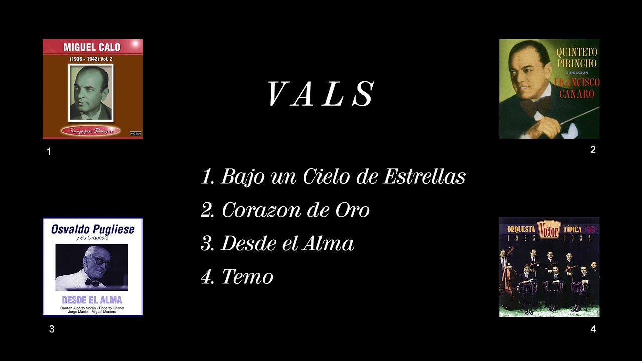 [오늘의 땅고음악 06]  Vals