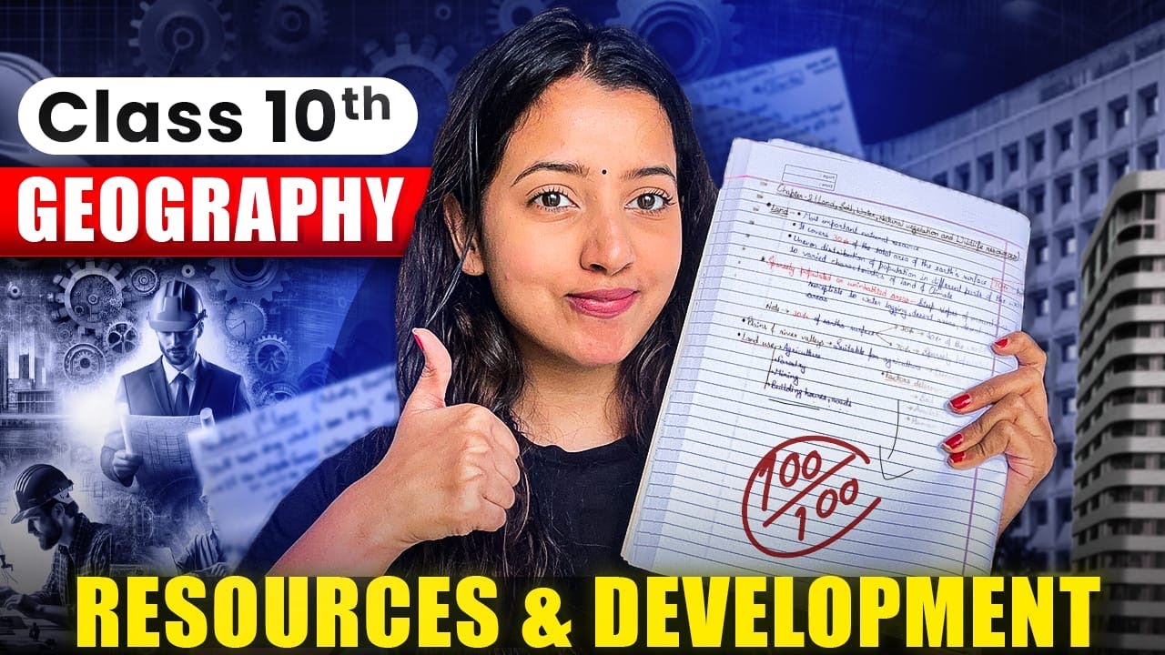 Resources & Development ONE SHOT | Class 10 Geography | Shubham Pathak 
