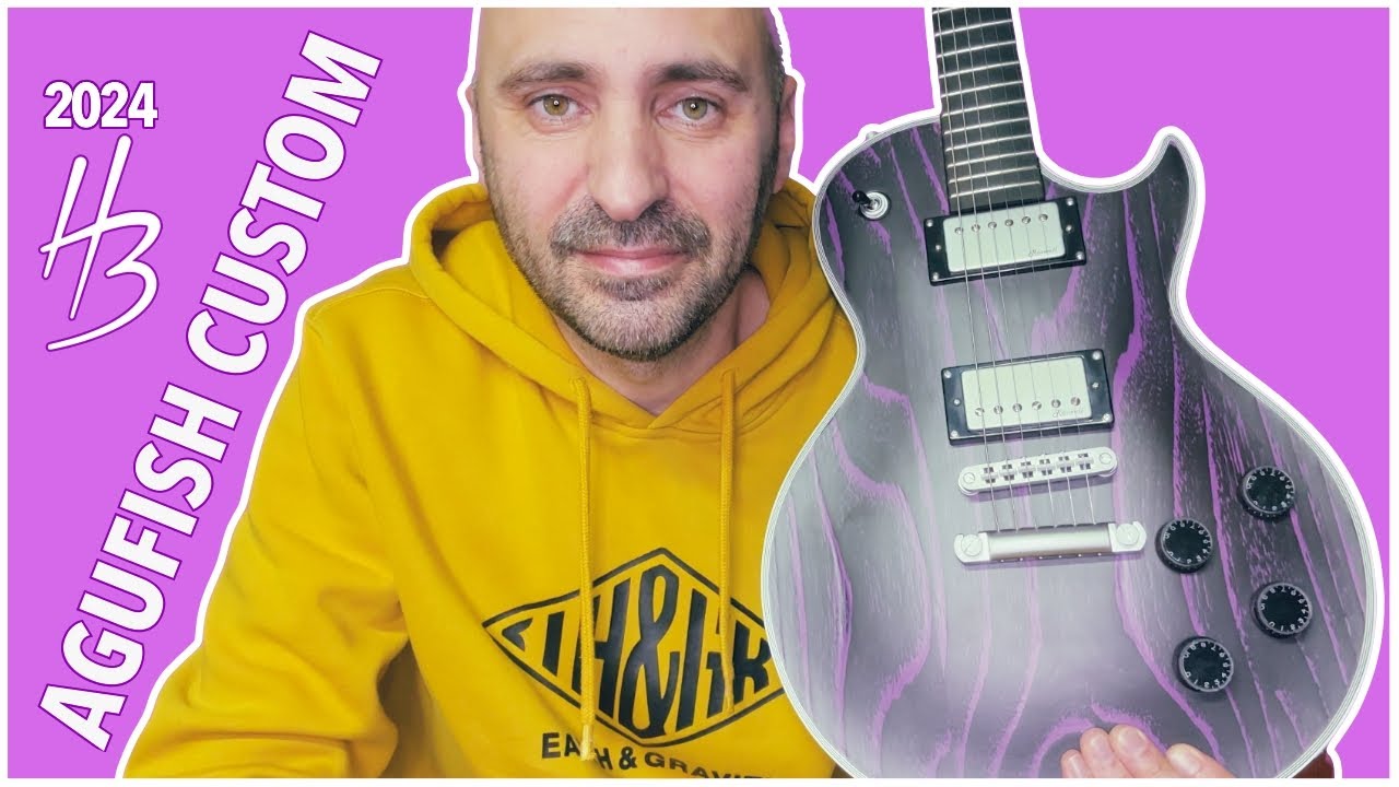 2024 Harley Benton AGUFISH CUSTOM Signature PB | Español 4K