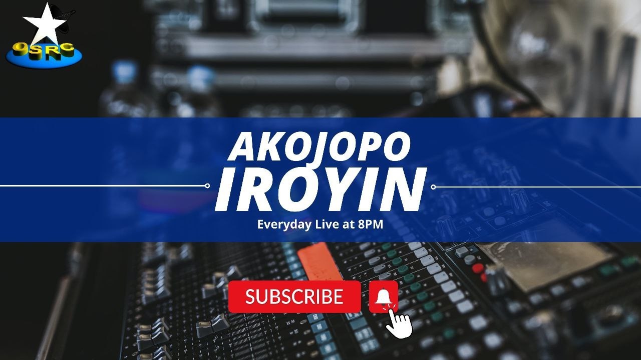 OSRC TV || AKOJOPO IRORIN || 12TH MARCH 2026 || (LIVE)